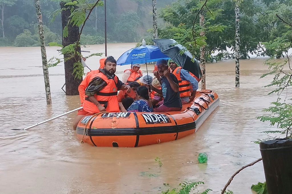 At least 28 people have died in floods and landslides in India