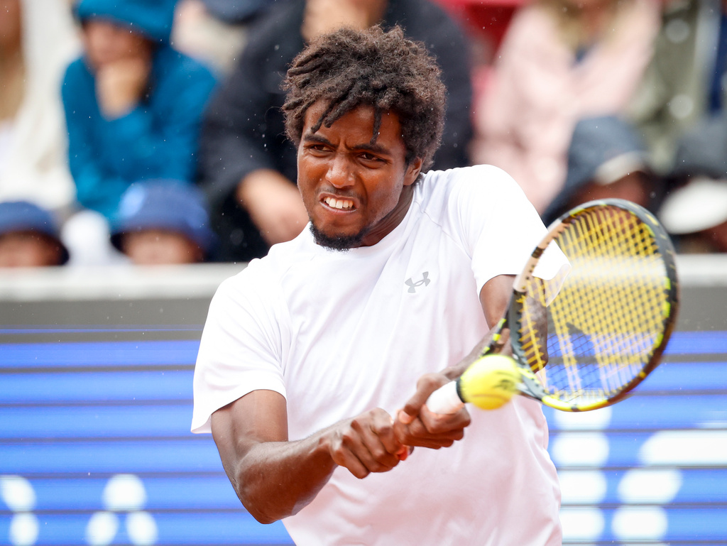 Elias Ymer fell directly in Båstad