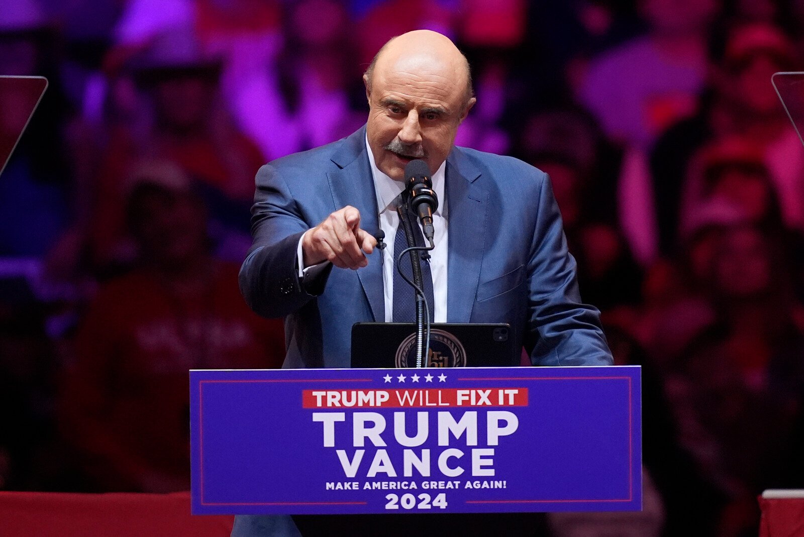 Dr. Phil: I'm not supporting Trump