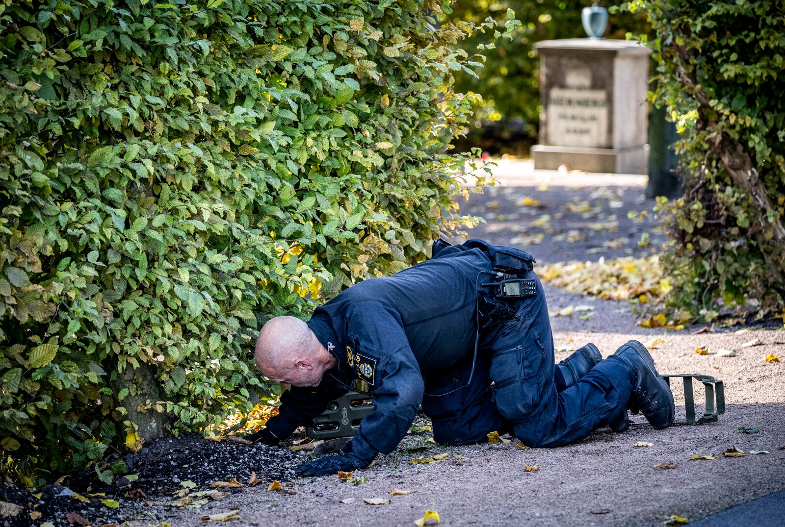 Hidden Ammunition Found at Cemetery